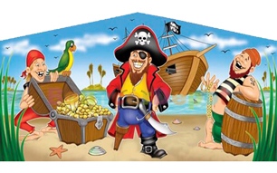 Pirate Adventure Art Panel