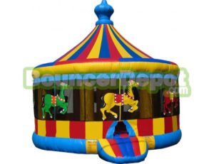 carousal bounce house