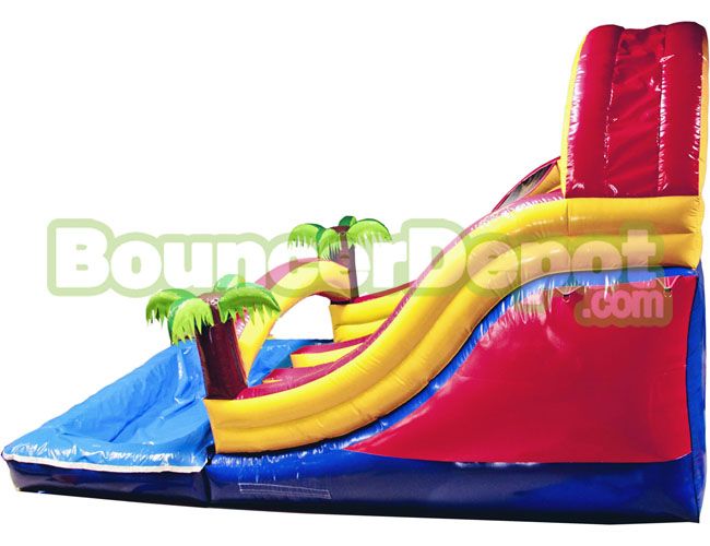 15 Ft Dual Water Slide