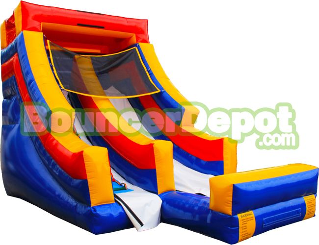 18 Feet Wet Dry Inflatable Slide