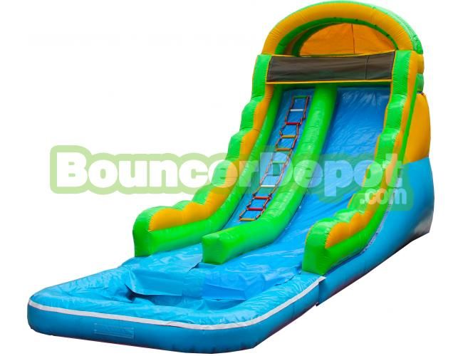 18 Ft Single Lane Commercial Water Slide