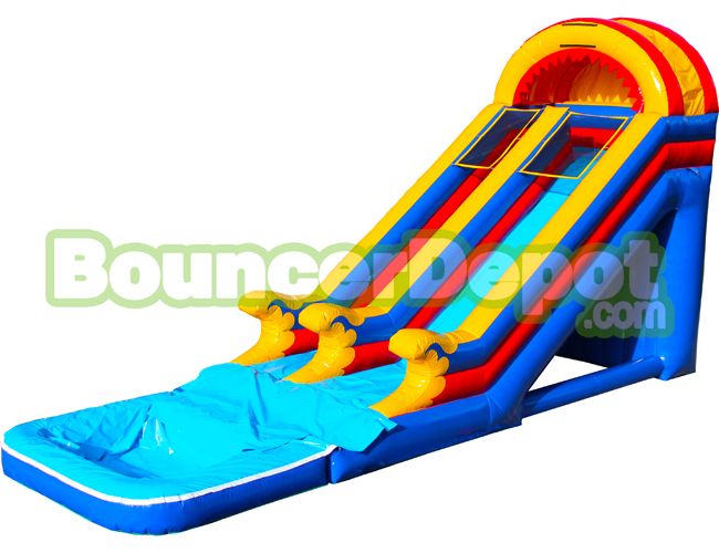 20 Ft Rainbow Water Slide