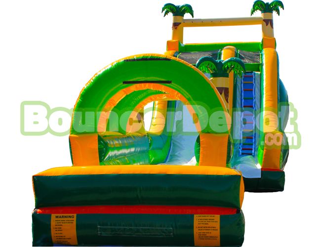 20 Feet Jungle Slide Slip Commercial Water Slide
