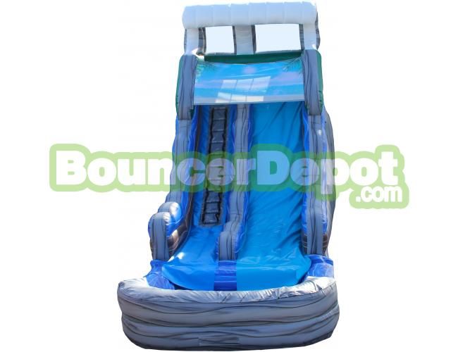 20 Ft Marble Splash Water Slide