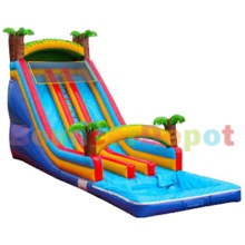 21 Ft Front Load Tropical Water Slide