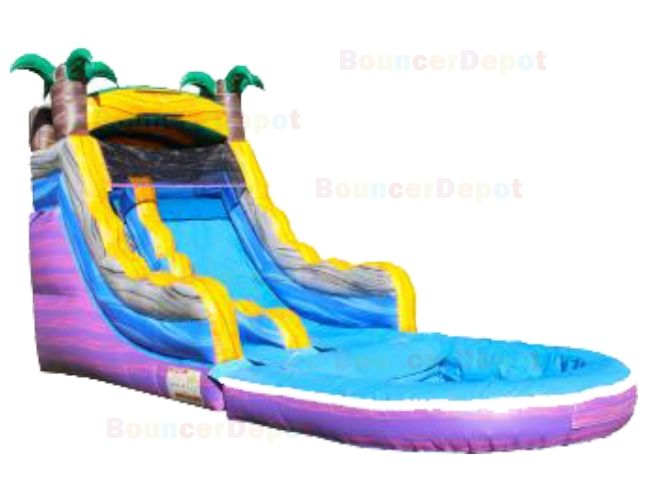 14ft Lava Tropical Slide