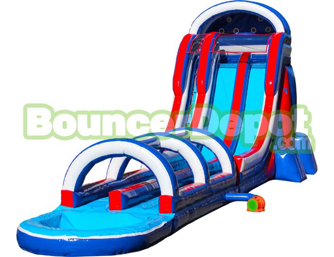 22 Ft Double Lane American Slide