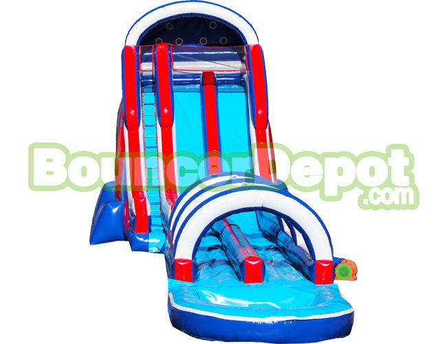 22 Ft Double Lane American Slide