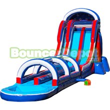 22 Ft Double Lane American Slide