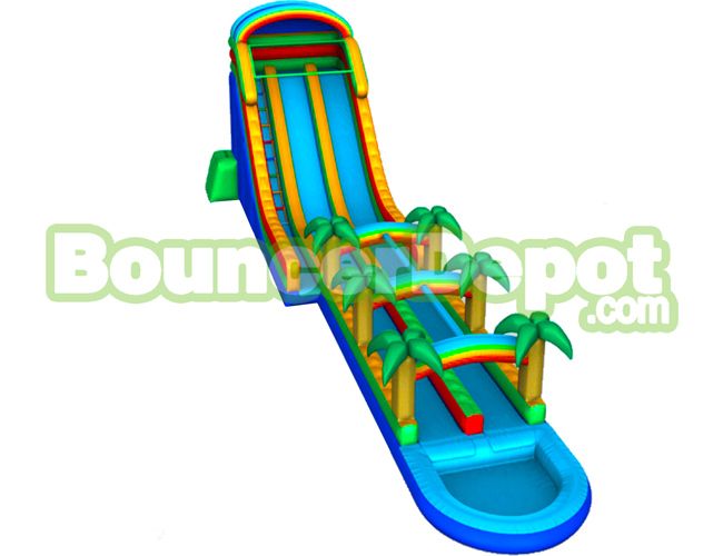 22 Ft Tropical Wave Water Slide