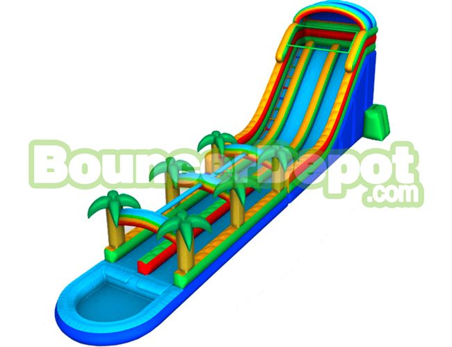 22 Ft Tropical Wave Water Slide