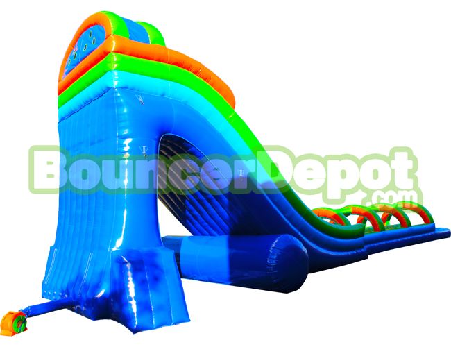 26 Ft Commercial Inflatable Water Slide BouncerDepot