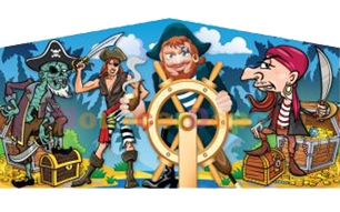 Pirate Bounce House Banner 1