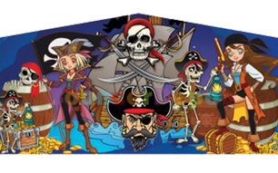 Pirate Bounce House Banner 2