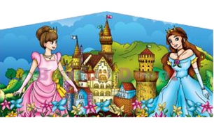 Princess Bounce House Banner 1