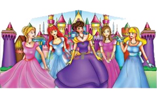 Princess Bounce House Banner 2