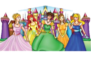 Princess Bounce House Banner 3