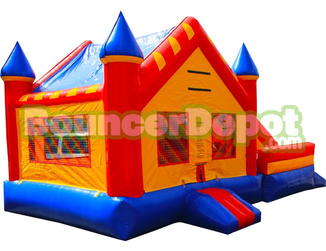 Detachable Slide And Jumper Combo Bouncer Jumpers