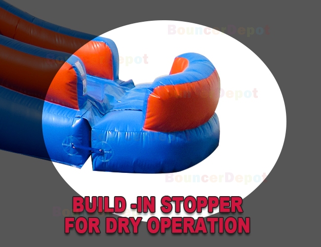 Compact Combo Balloon With Water Slide