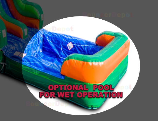 Jungle Run Obstacle n Slide