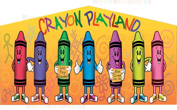 Crayon Playland Art Panel