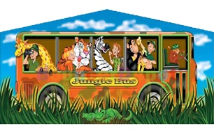 Jungle Bus Art Panel