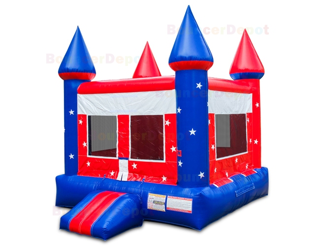 All American Castle Inflatable Jumping Balloon