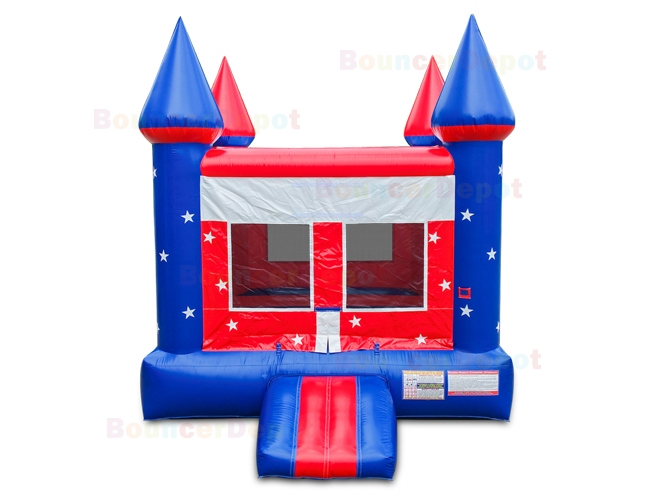 All American Castle Inflatable Jumping Balloon