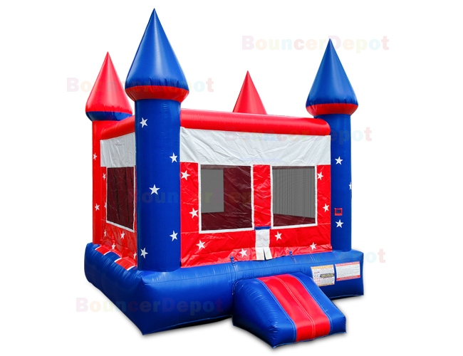 All American Castle Inflatable Jumping Balloon