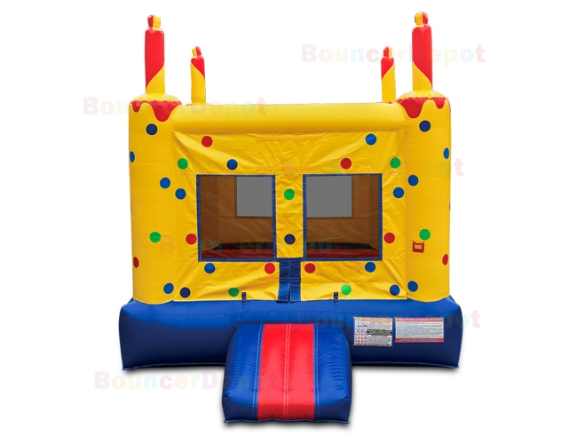 Birthday Cake Commercial Grade Bouncy House