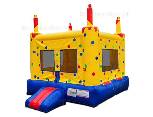 Birthday Cake Commercial Grade Bouncy House