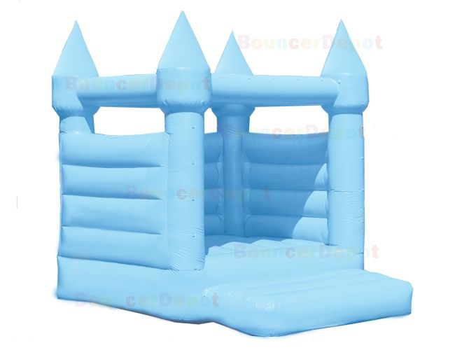 Pastel Wedding Bounce House