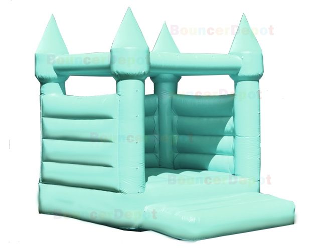 Pastel Wedding Bounce House