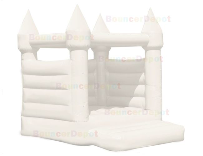 Pastel Wedding Bounce House