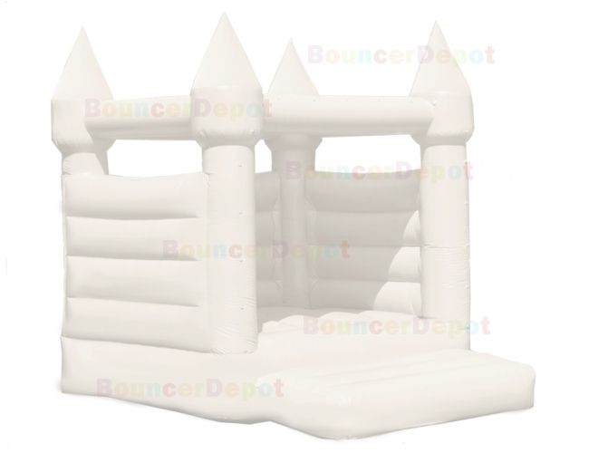 Pastel Wedding Bounce House