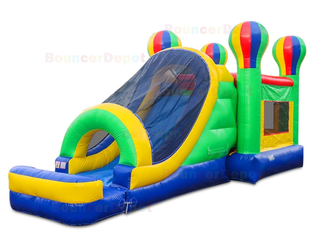 Combo Balloon Slide Moonwalk