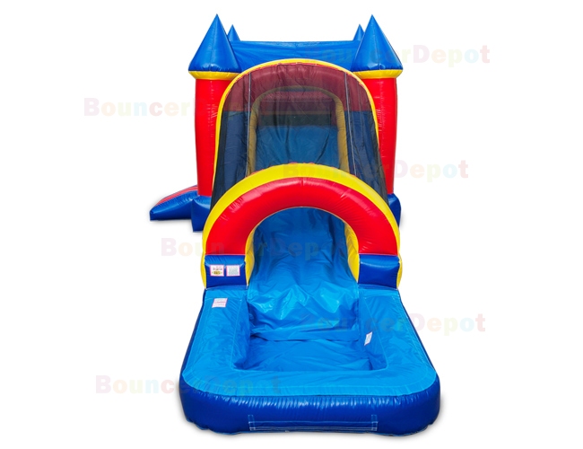 Rainbow Castle Inflatable Combo Jumper