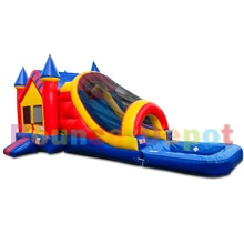 Rainbow Castle Inflatable Combo Jumper