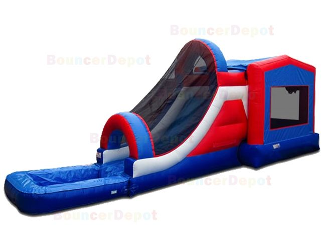 Modular Combo Space Walk Inflatable with Pool