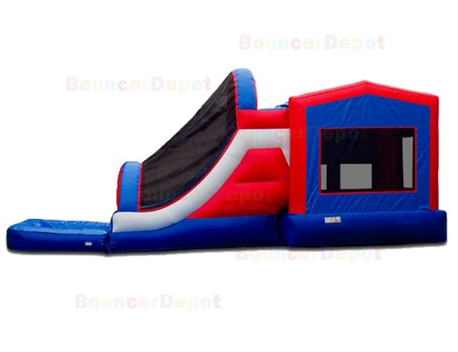 Modular Combo Space Walk Inflatable with Pool