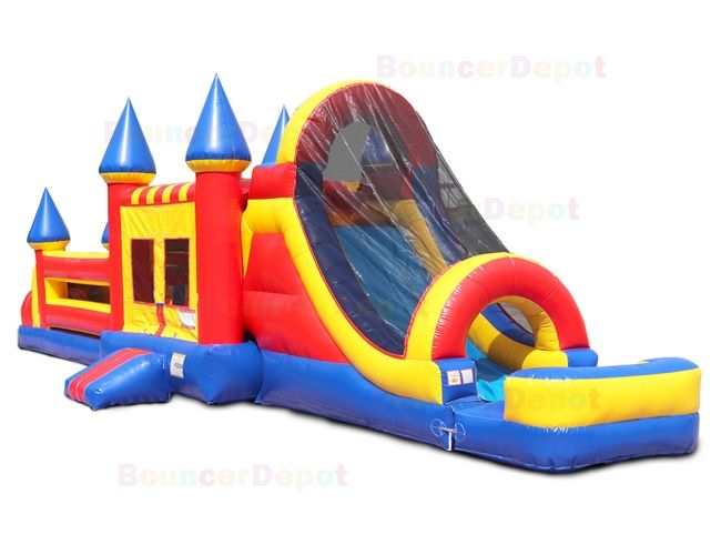 44 Feet Combo Obstacle Moonwalk Jumper