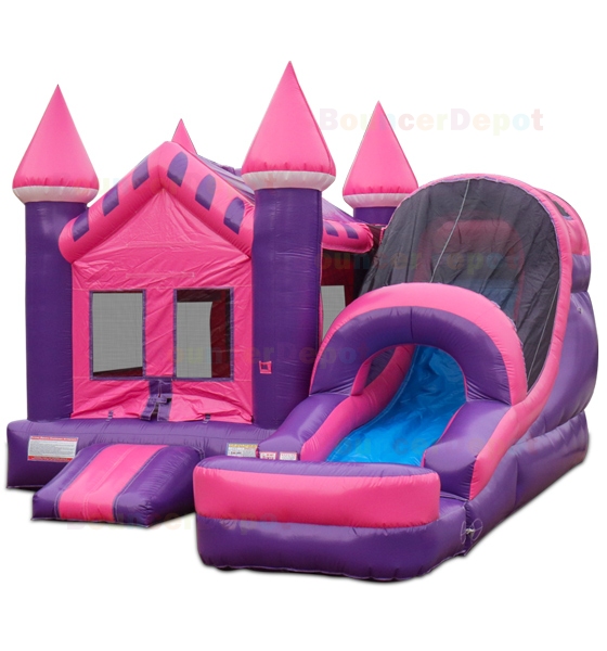 Princess Castle Combo Moon Walk Bounce House