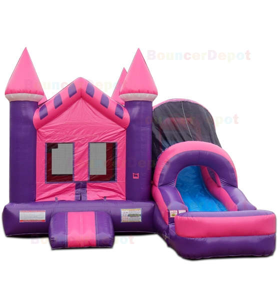 Princess Castle Combo Moon Walk Bounce House