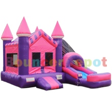 Princess Castle Combo Moon Walk Bounce House