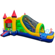 Multi Color Inflatable Jumper Slide Combo