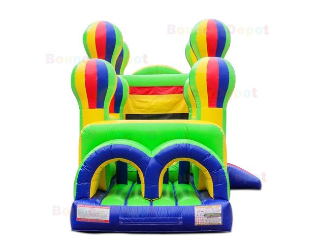 Commercial Combo Balloon Bouncer Wet N Dry