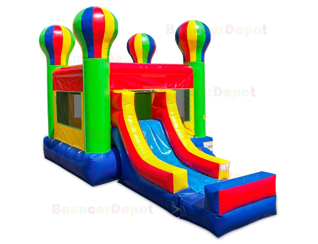 Balloon Bounce House Slide Combo