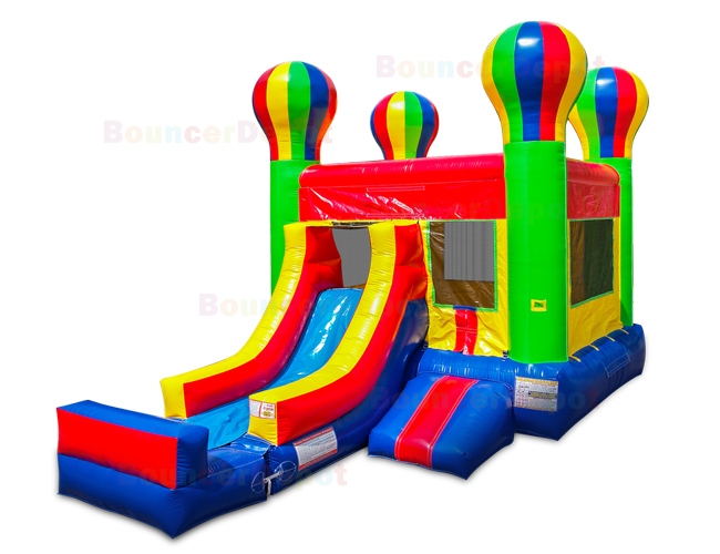 Balloon Bounce House Slide Combo