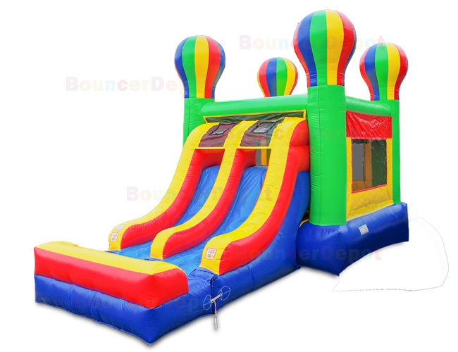 Double Lane Slide Adventure Combo