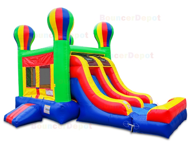 Double Lane Slide Adventure Combo